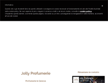 Tablet Screenshot of jollyprofumerie.it